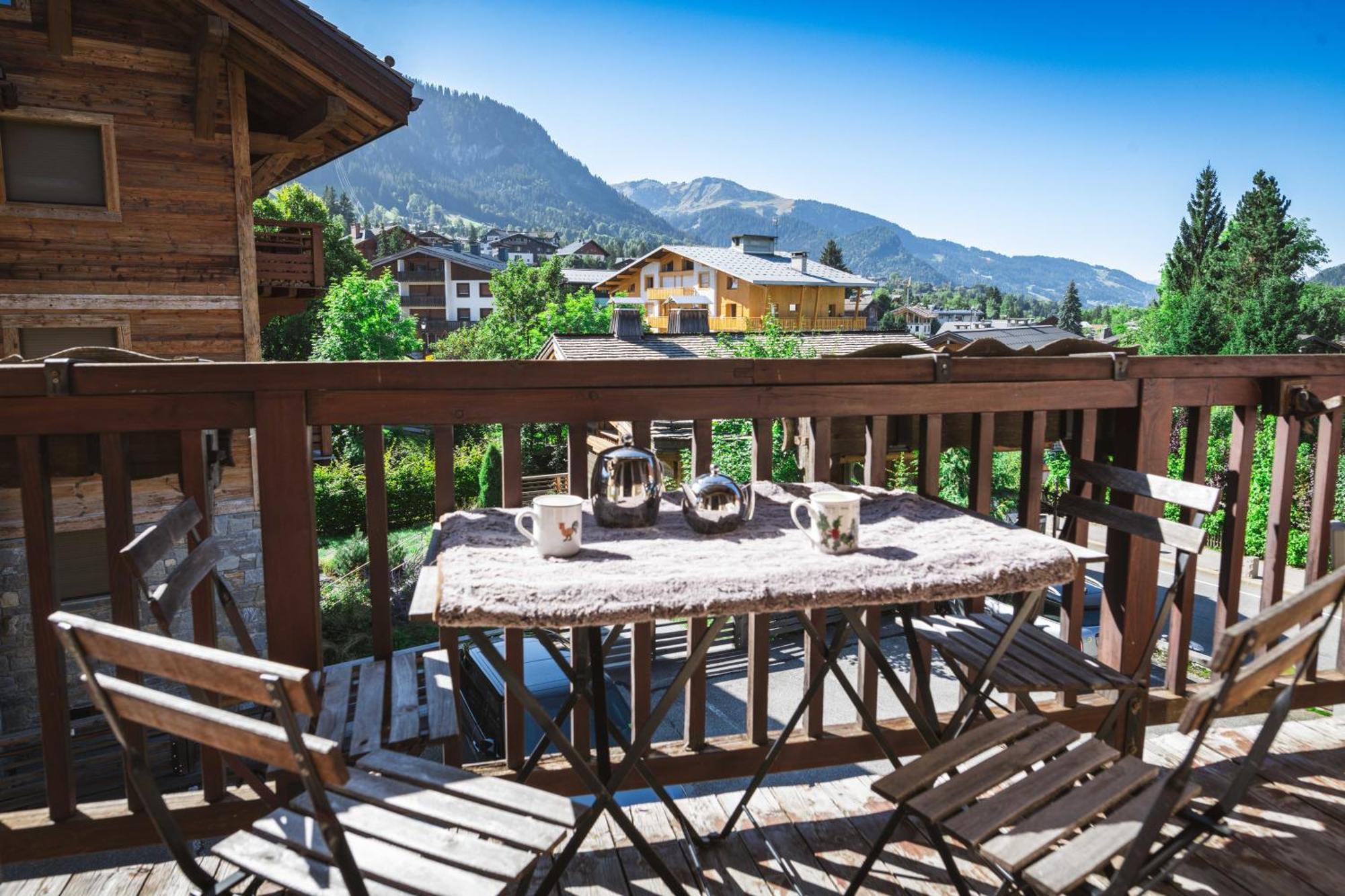 Warm 2-Bedroom Apartment Near The Tourist Office Megeve Exterior photo